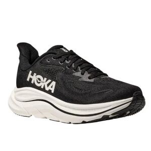 Hoka one one Clifton10 MEN running shoes black&white very soft for long day